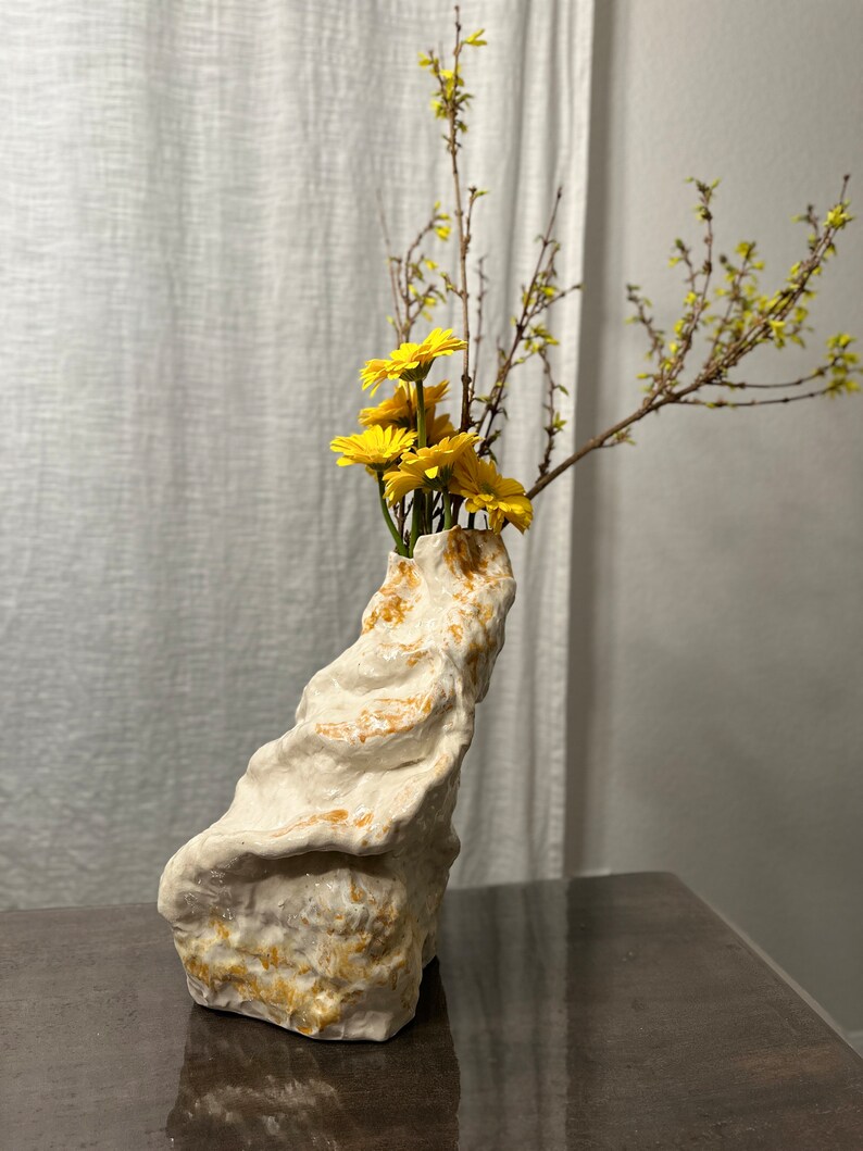 Contemporary Sculptural Vase Abstract Art Home Decor Family & Foundation Inspiration image 2