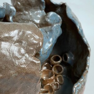 Contemporary Handmade Sculpture Abstract Art Ceramics Home Decor image 8