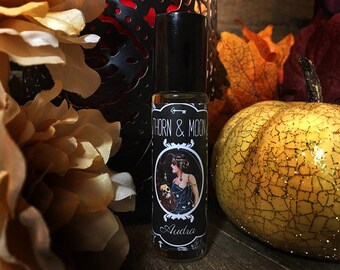 Audra Perfume Oil - Golden Amber, Bergamot, Plum, English Toffee and Anise