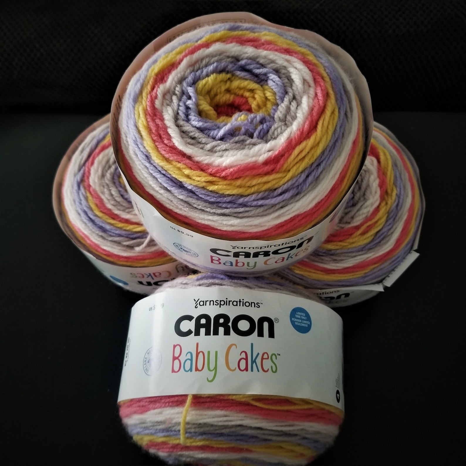 Caron Baby Cakes Soft Summer Stripes Etsy