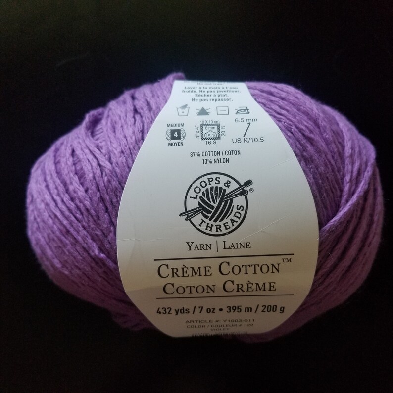 loops & threads cotton yarn