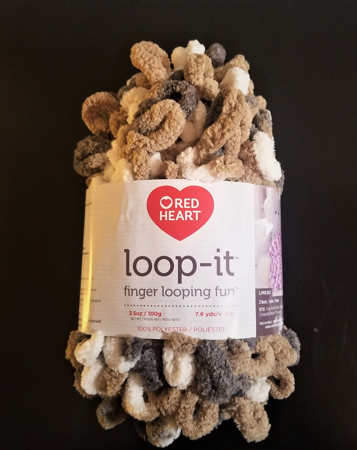 Red Heart Loopit Yarn Various Colors Etsy