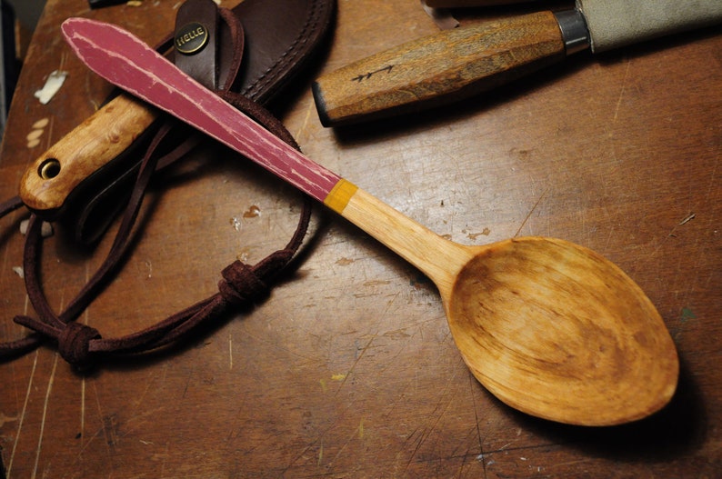 Birch Cooking Serving Spoon