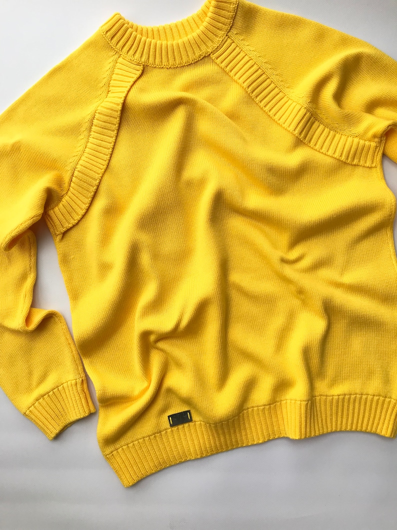 3 Units Cotton Yellow Matching Sweaters for Men Women and Dog Etsy