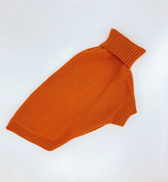 Pet Cotton Sweater / Turtleneck Dog Sweater / Pets Knitting Etsy