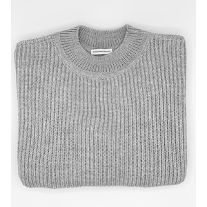 Women Oversized Chunky Cable Knit Sweater / Merino Wool Loose Knit Sweater / Oversized Hand Knit Sweater For Her