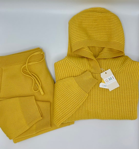 cable knit sweater womens knit jogger pants