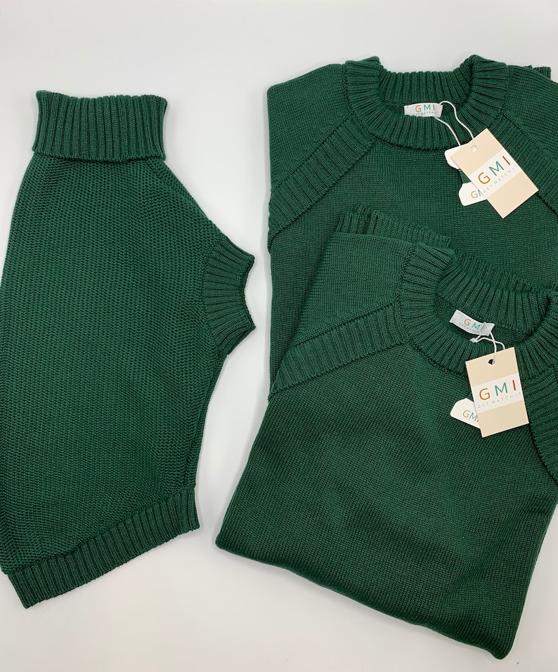 Cotton Matching Sweaters for Dog and HumanCrew Neck | Etsy 20+ beste ideeën over ierse truien | ierse truien, trui, breien