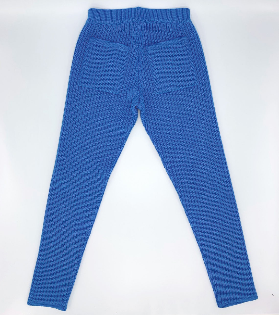 Ribbed Knitted Leggings and Crewneck Sweatshirt Etsy