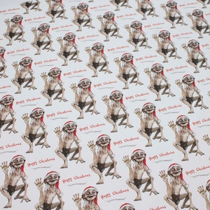 Gollum wrapping paper, Wrapping paper, Lord of the rings, Gift wrap, My precious, Christmas wrapping paper, Gollum: LOTR image 4