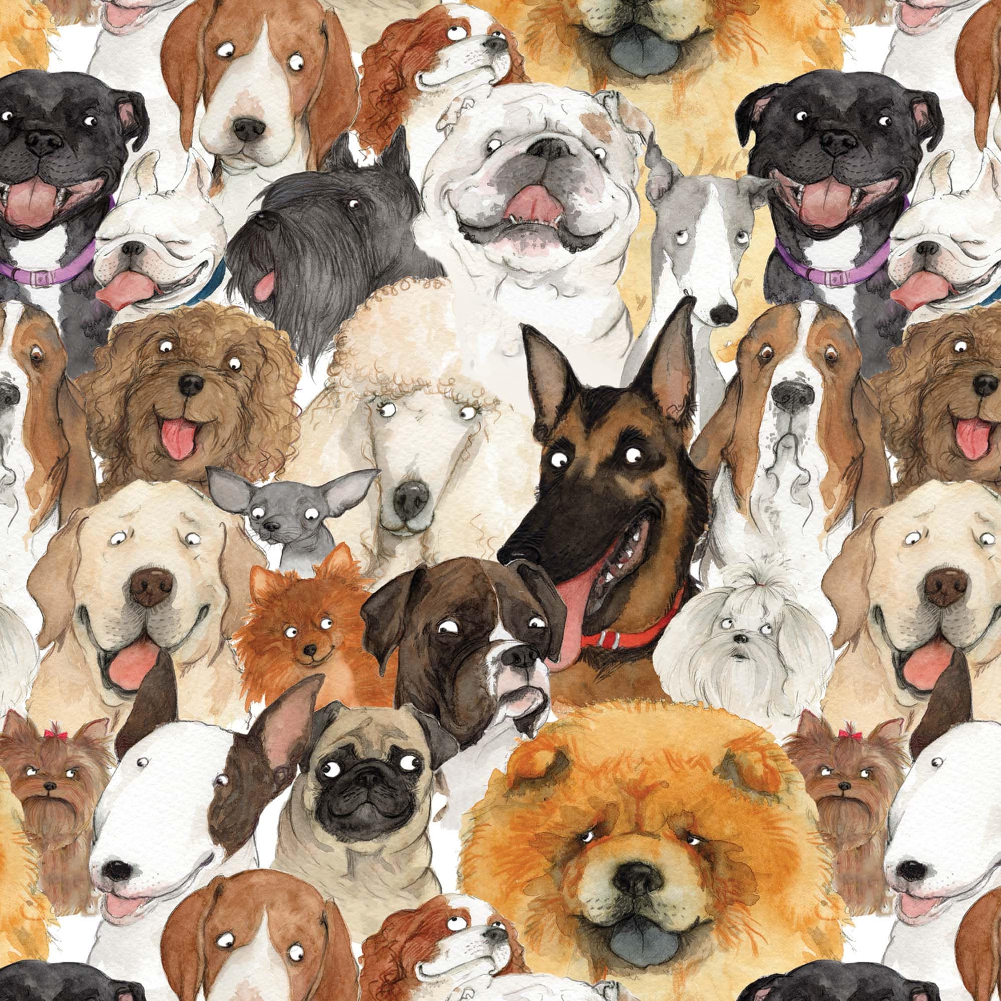 Dog Wrapping Paper
 Dog Wrapping Paper Quirky Wrapping Paper Cute Dog Gift Wrap Etsy UK