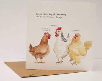 Three French Hens - Etsy