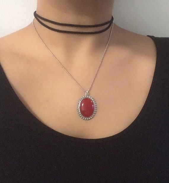 Rachel Roth Inspired Raven Necklace 