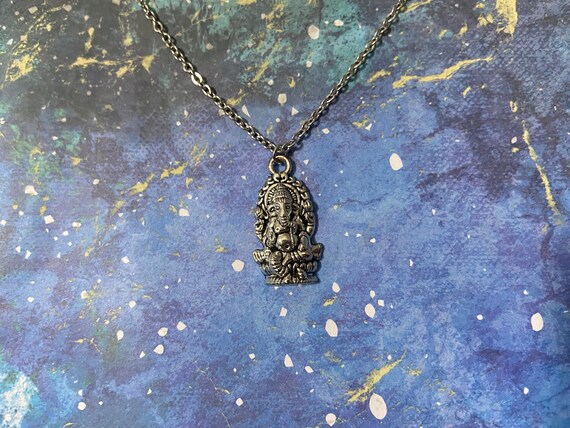 Silver necklace shop for ganpati