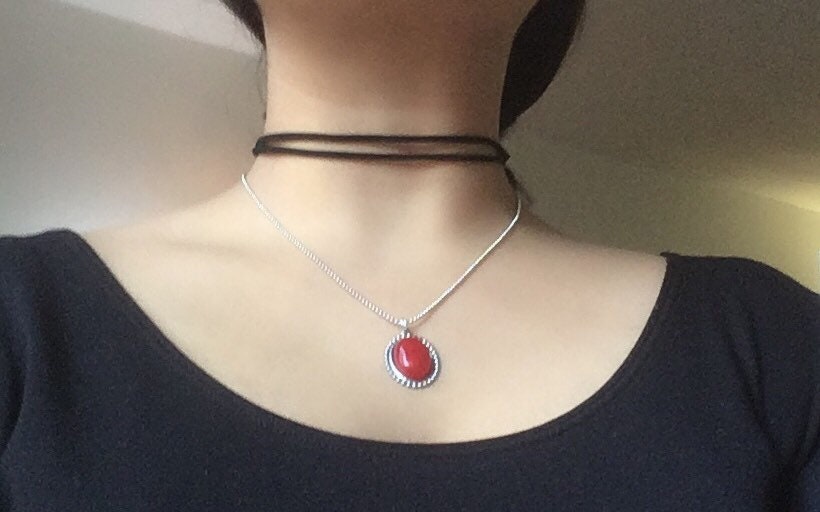 Rachel Roth Inspired Raven Necklace 