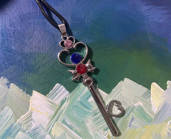Etsy cheap key necklace