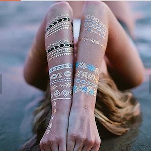 10 sheets/ for 5 dollars , free shipping , Henna Tattoo / Temporary Body Art