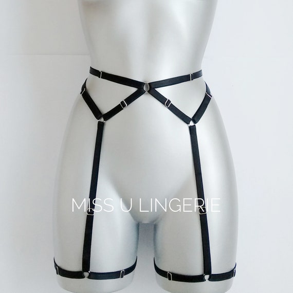 strappy leg harness