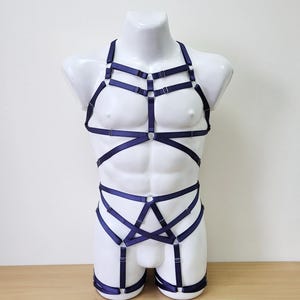 Mens lingerie harness men full body, Jockstraps for men bodysuit, Chest men&#39;s harness, Gay harness, Rave outfit festival clothing