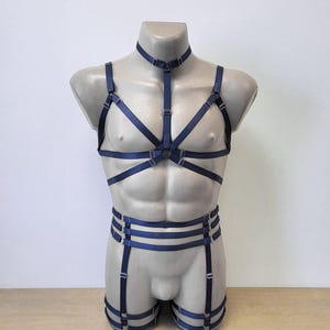 Mens lingerie harness men full body, Jockstraps for men bodysuit, Chest men&#39;s harness, Gay harness, Rave outfit festival clothing.