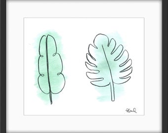 Pair of Leaves