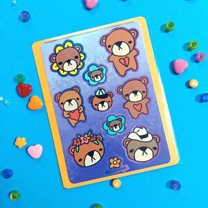 Teddi Sticker Sheet