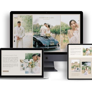 Showit Website Template for Photographers, Wedding Pro&#39;s, Creatives. Showit Template. Website Template Luxury. Website Template.