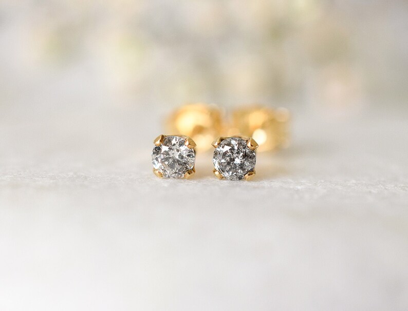 salt pepper diamond earrings