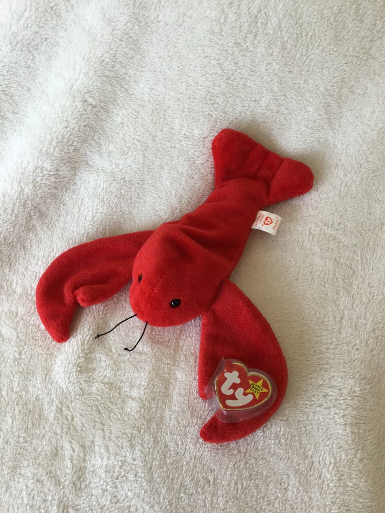 Rare 1993 Ty PINCHERS Beanie Baby Retired Mint Condition - Etsy