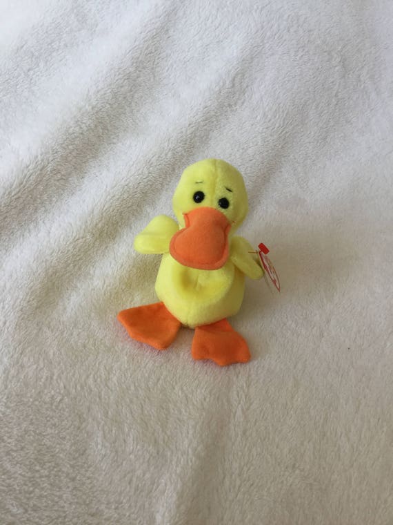 Quackers beanie cheap baby 1994