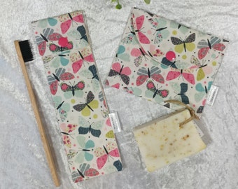 KIT BEAUTE Etui savon et brosse à dent