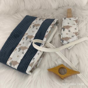 Paperback book cover, book sleeve, bookmark and reading ring