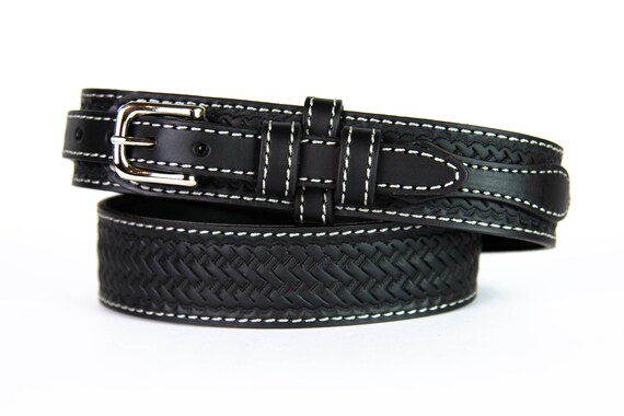 basketweave ranger belt