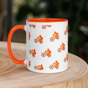Mountain Biker Mug, Mountain Biking Gift, MTB Mug, Gift for Husband, Coffee Mug, Custom Mug, Gift for Biker, Cycling Mug, Gift for Boyfriend