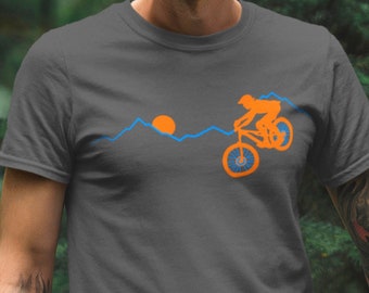 Mountain Biker Shirt, Mountain Bike Gift, Mountain Bike Tee, Cycling Gift, Mountain Bike Design, MTB TShirt, Enduro Shirt, Jersey, Biking