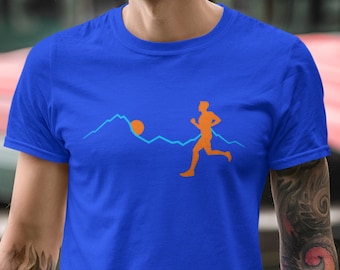 Camiseta unisex para correr, camiseta para corredores, camiseta para correr, camiseta para correr para hombre, camiseta para correr para hombre, perfecta para corredores, regalo para corredores