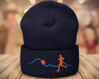 Gorro con puños para corredores, gorra de béisbol para corredores, regalo para corredores, gorro cálido para correr, gorro para correr, diseño para correr