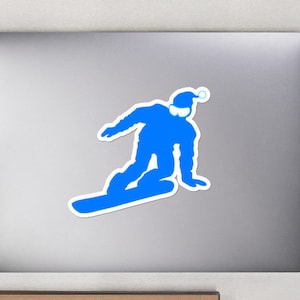 Snowboard-Aufkleber, Geschenk für Freund, Laptop-Aufkleber, Vinyl-Snowboard-Aufkleber, Geschenk für Snowboarder, Stoßstange Aufkleber, Snowboard-Aufkleber