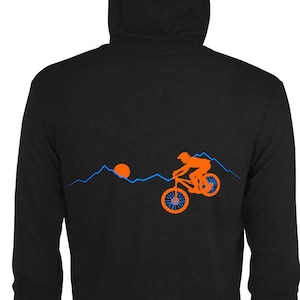 Mountain Biker Hoodie, Mountain Bike Gift, Mountain Bike Hoodie, Bike Hoodie, MTB Hoodie, Mountain Bike, Cycle, Cyclist Hoodie,Enduro Hoodie