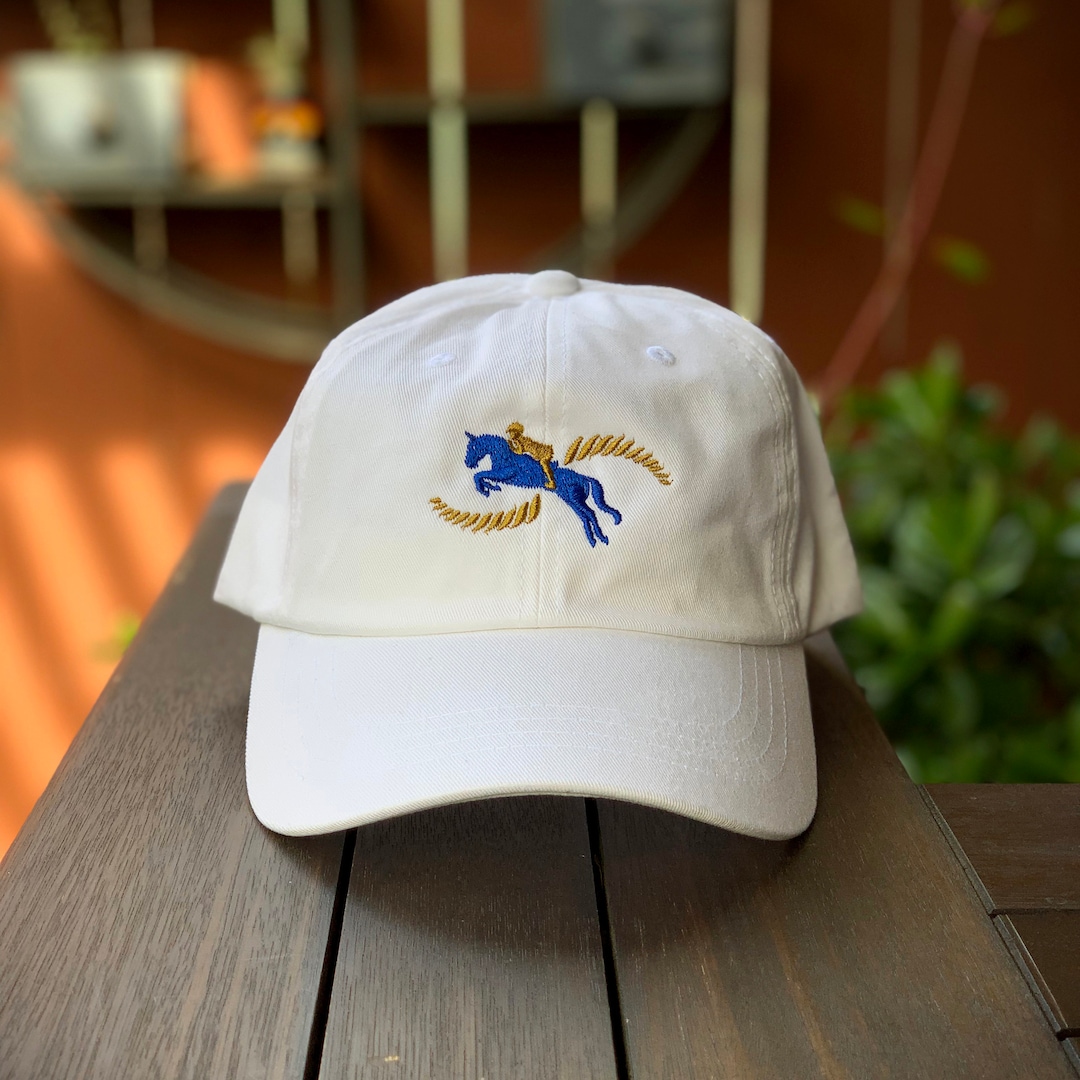 Horse Show Jumping Hat, Horse Embroidery, Horse Design, Horse Hat