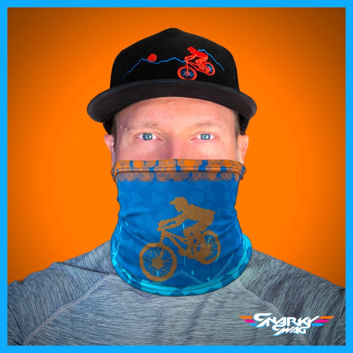 MTB Neck Gaiter MTB Face Mask Mountain Bike Face Cover Etsy