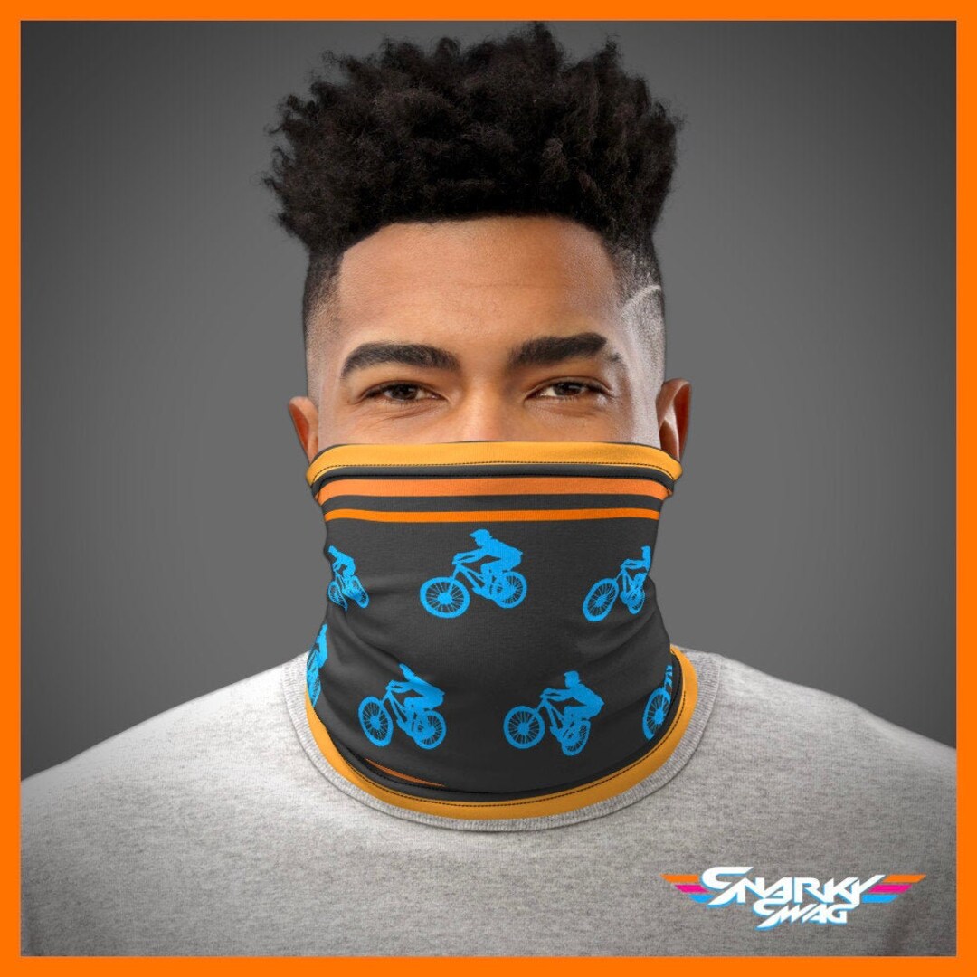 MTB Neck Gaiter, MTB Face Mask, Mountain Bike Face Cover, Mountain Bike