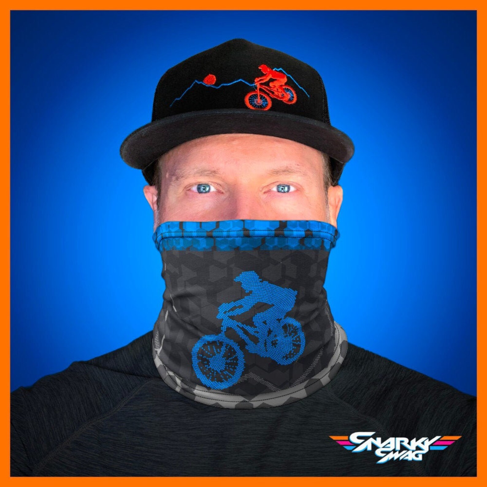 MTB Neck Gaiter MTB Face Mask Mountain Bike Face Cover Etsy
