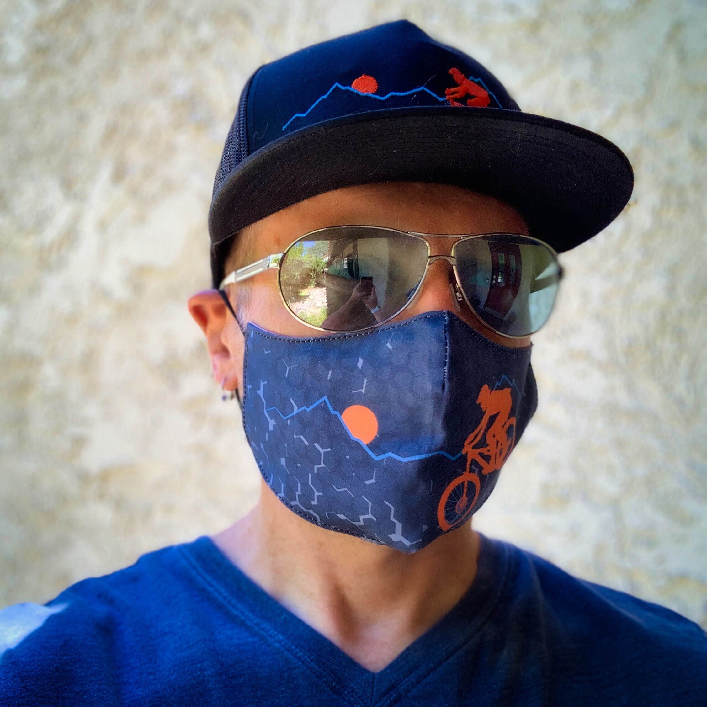 Mountain Bike Face Mask Cycling Face Mask MTB Face Mask Guy Etsy