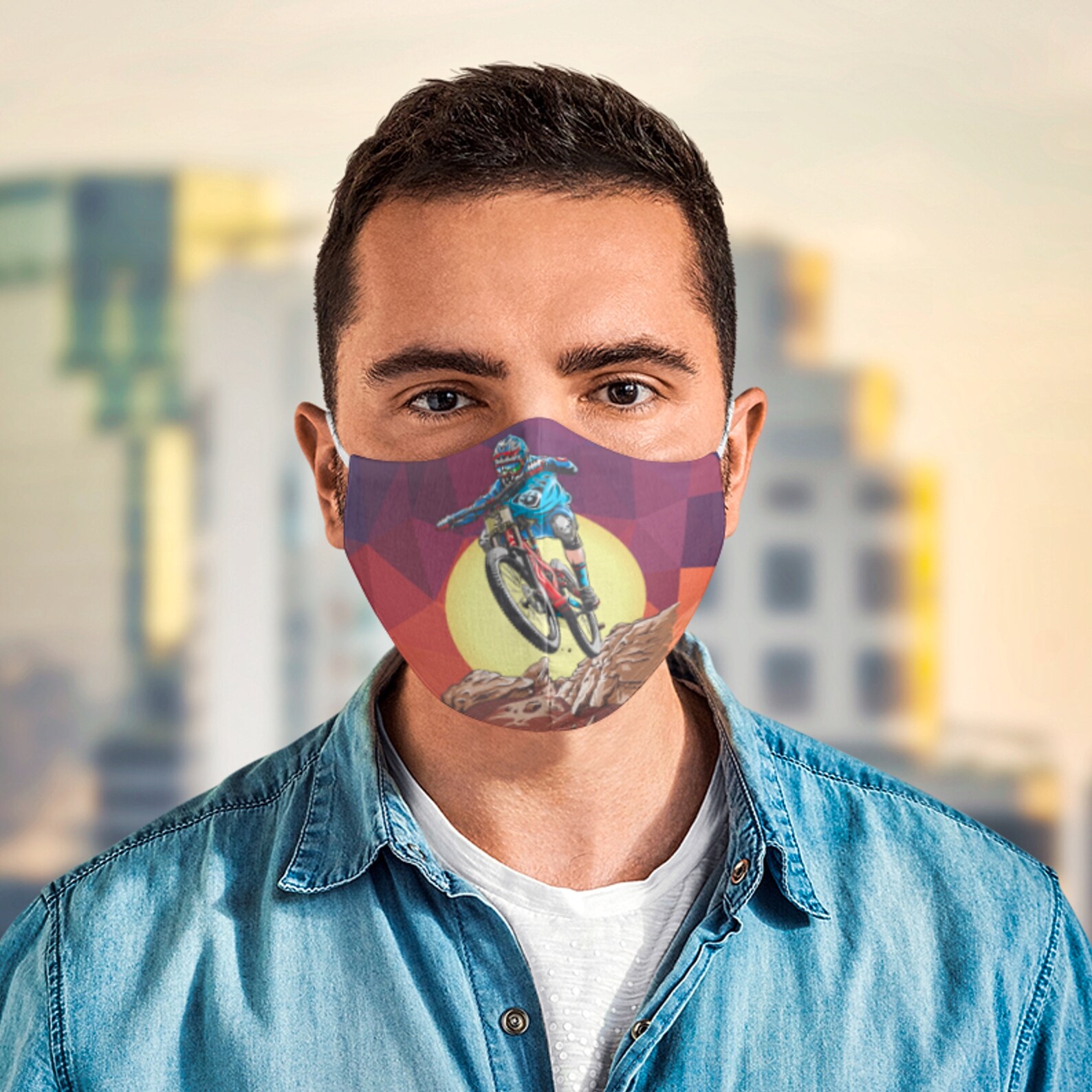 Cycling Face Mask MTB Face Mask Mountain Bike Face Mask DH Etsy