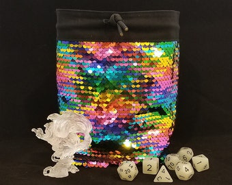 Rainbow/Silver Dragonscale | POCKETS option available