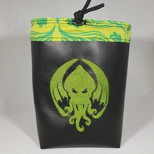 Custom Embroidery Dice Bag Pockets Option available Pricing Simplified image 3