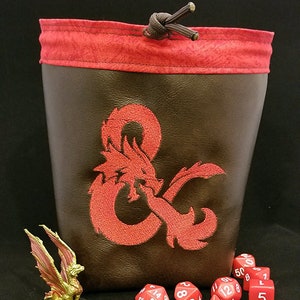 Custom Embroidery Dice Bag Pockets Option available Pricing Simplified image 2