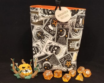 Black Cat Tarot Bag | POCKETS option available