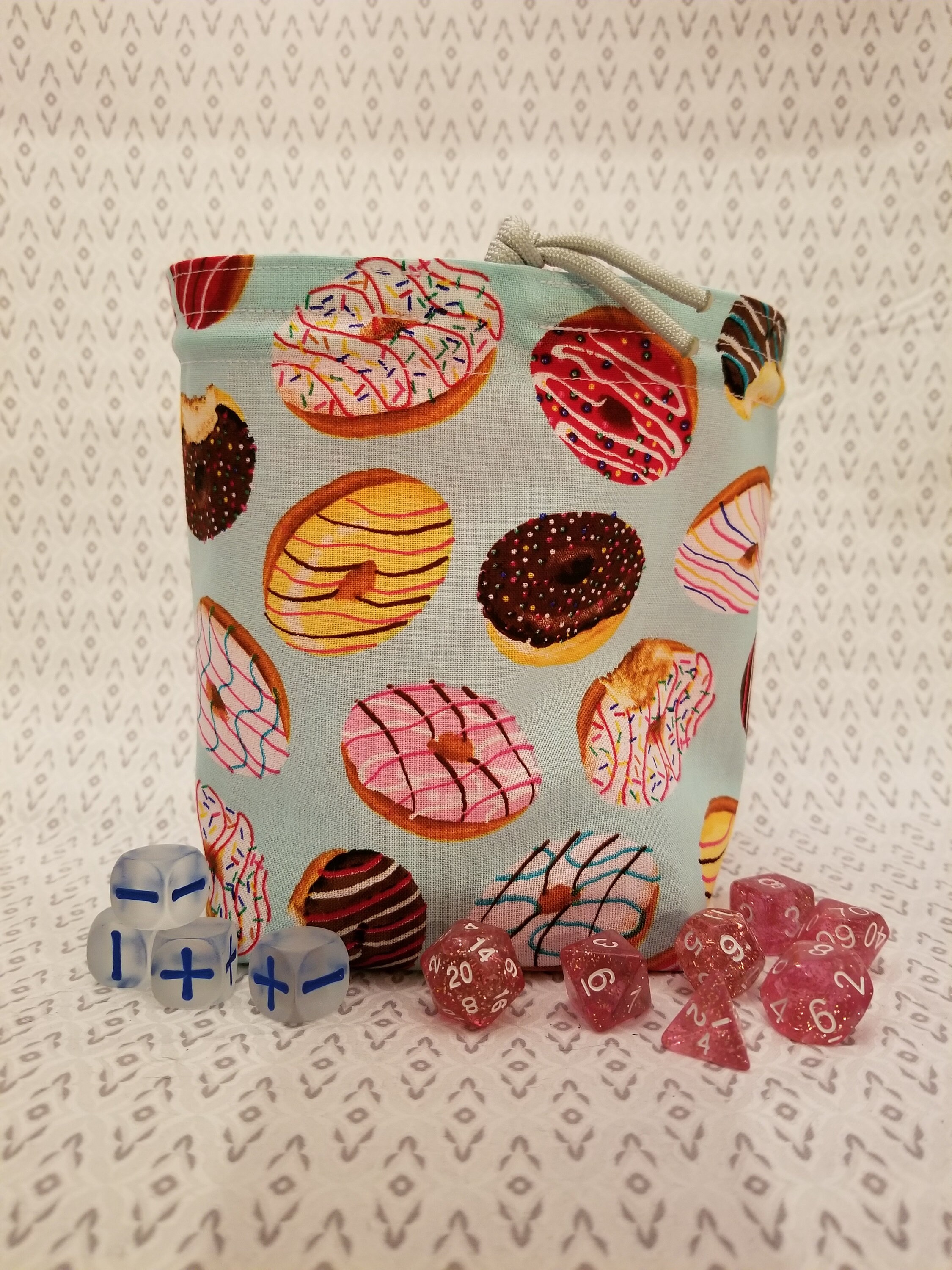 Jester's Donut Bag POCKETS Option Available Etsy